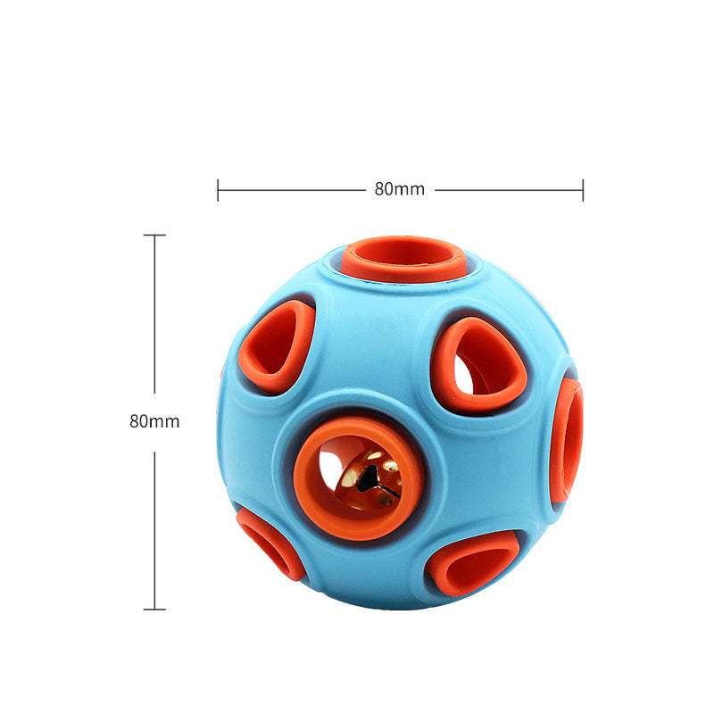 Glowing Dog Toy Ball – Squeaky & Interactive