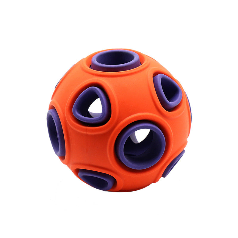 Glowing Dog Toy Ball – Squeaky & Interactive