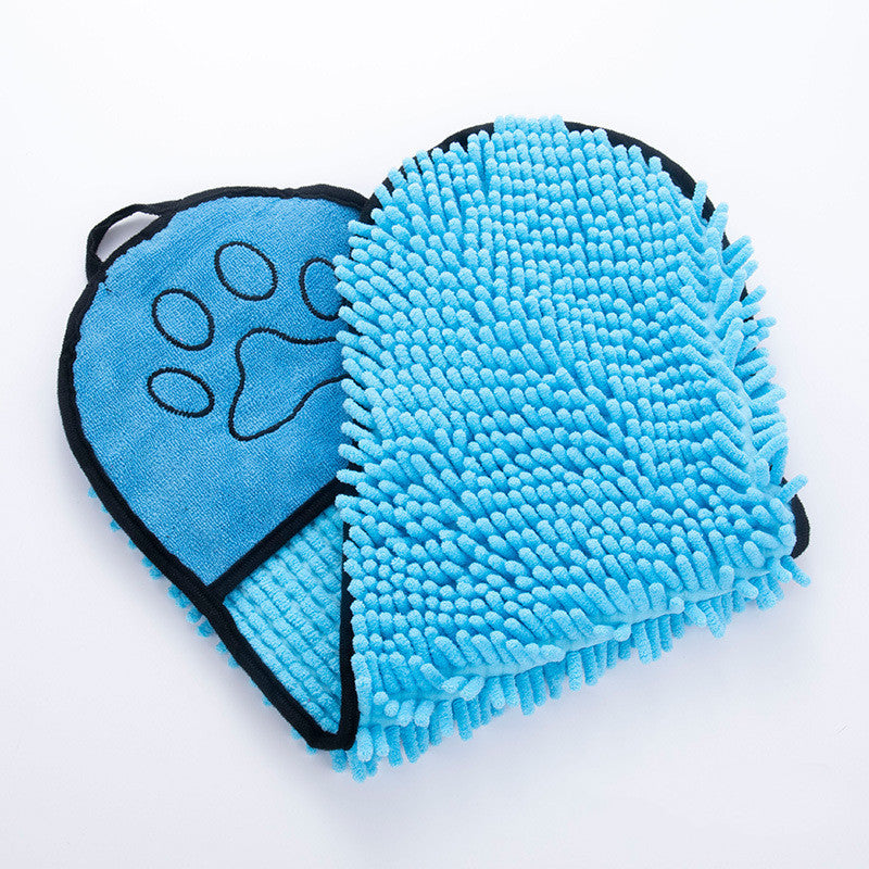 Super Absorbent Pet Bath Towel - Quick-Dry For Dogs & Cats - Perfect For Grooming & Bathing!