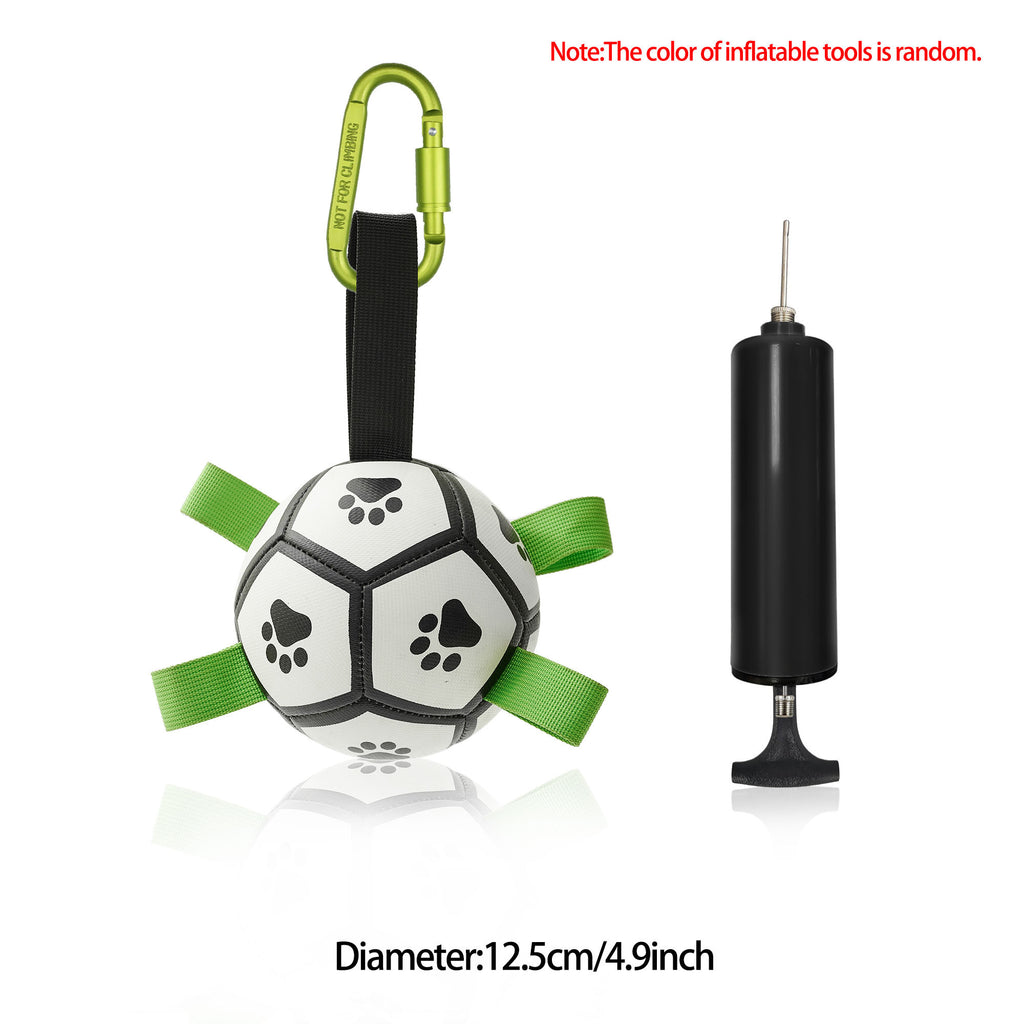 Interactive Dog Football Toy – Durable Soccer Ball for Pets