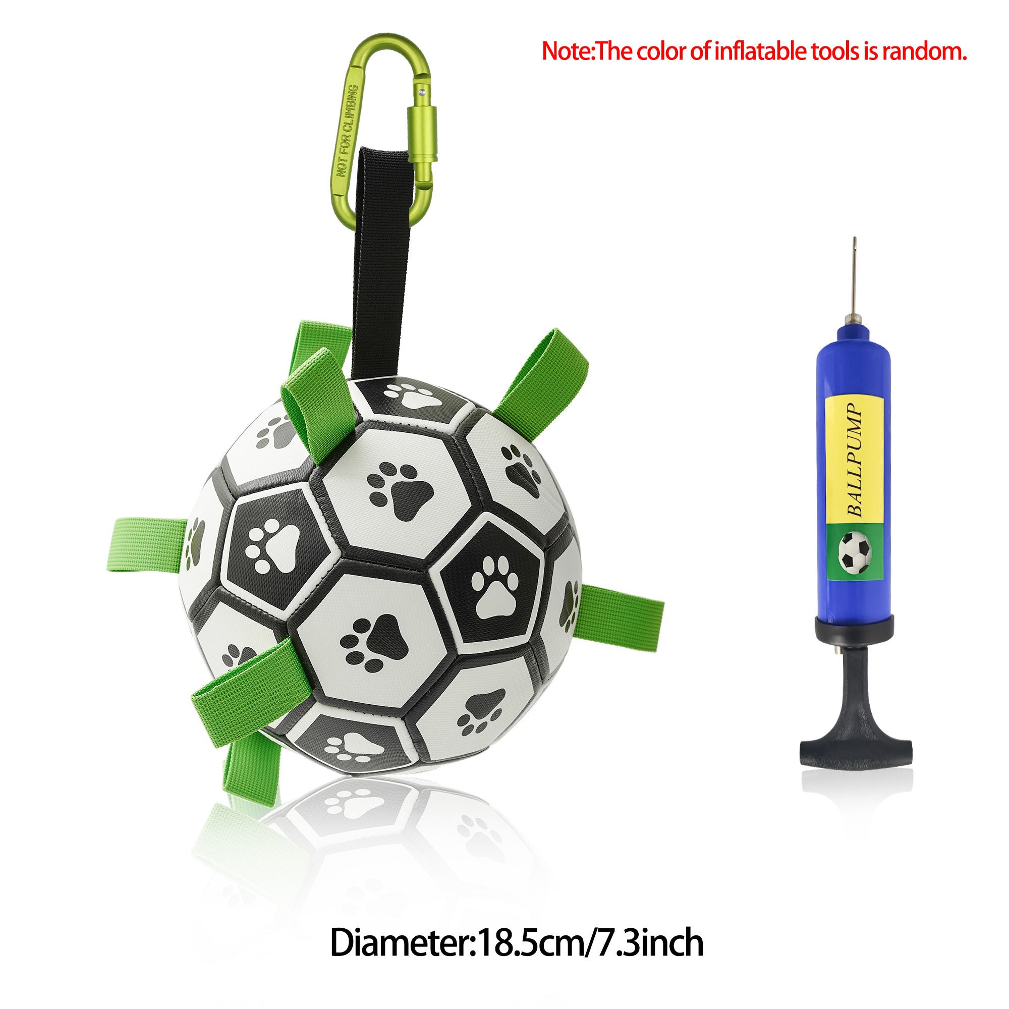 Interactive Dog Football Toy – Durable Soccer Ball for Pets