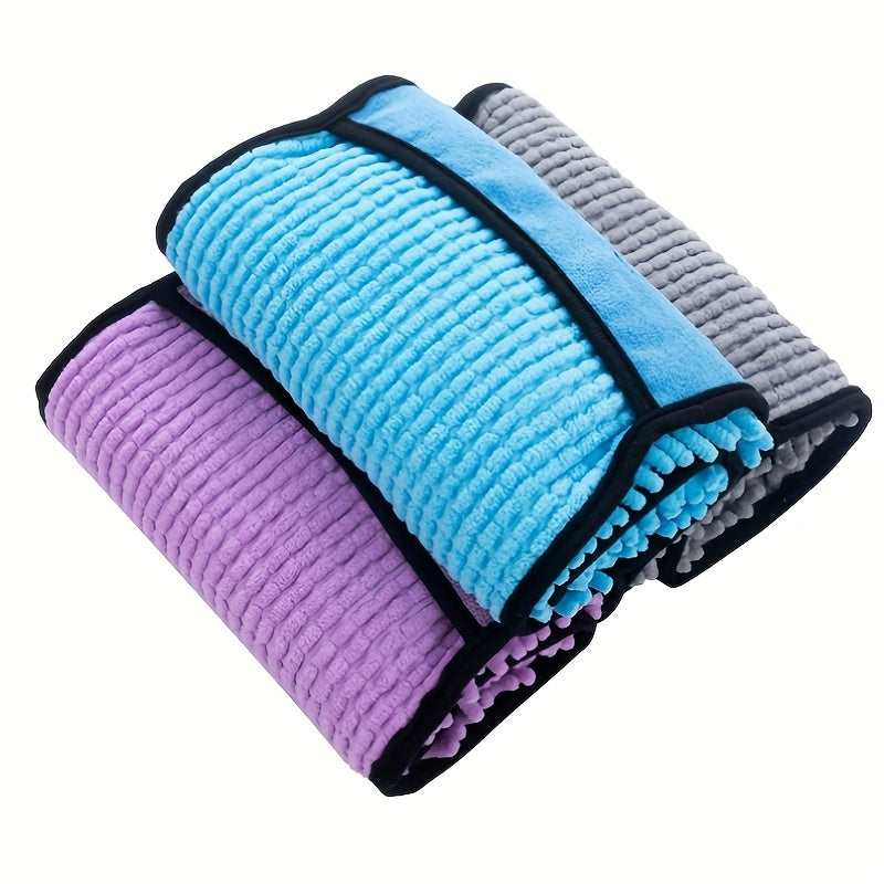 Super Absorbent Pet Bath Towel - Quick-Dry For Dogs & Cats - Perfect For Grooming & Bathing!
