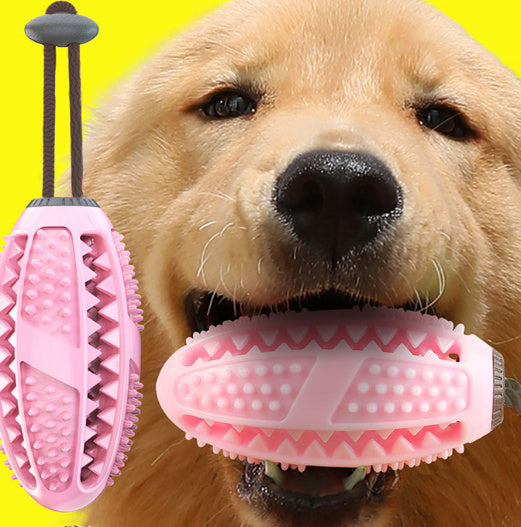 Interactive Dog Toy – Suction Cup Tug & Chew Ball
