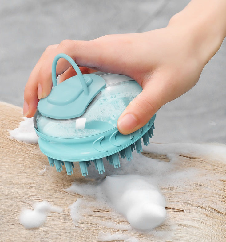 Pet Bath Brush – Dog Massage & Grooming Tool
