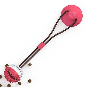 Interactive Pet Toy with Suction Cup – Dogs & Cats