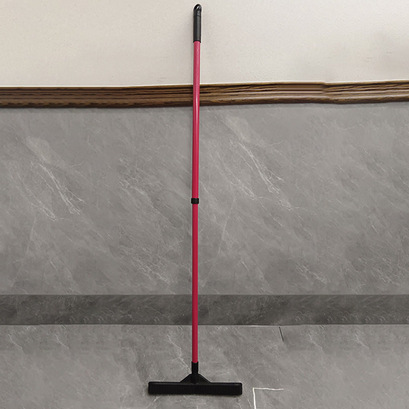 Retractable Rubber Pet Hair Removal Broom – Double Section