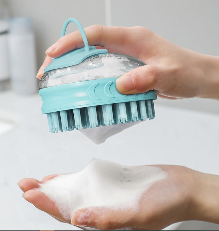 Pet Bath Brush – Dog Massage & Grooming Tool