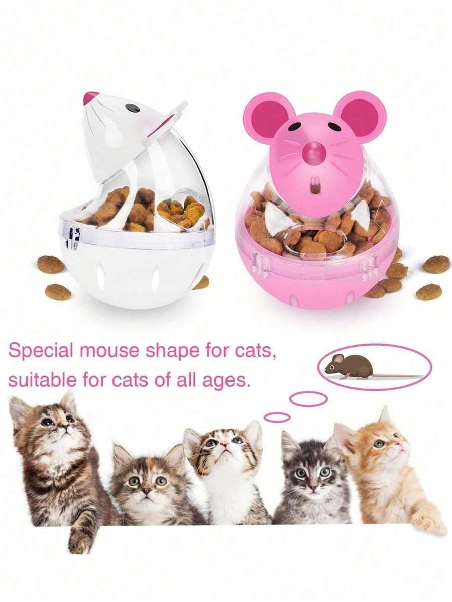Pet Leaking Device Mouse Tumbler Funny Cat Interactive Toy
