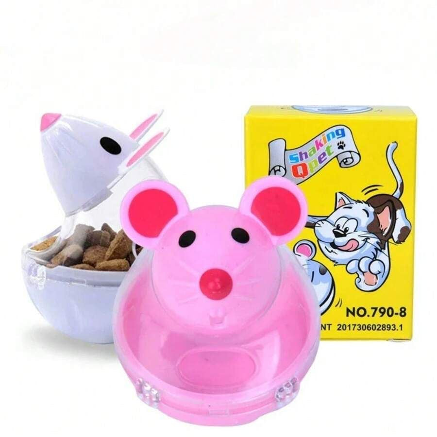 Pet Leaking Device Mouse Tumbler Funny Cat Interactive Toy