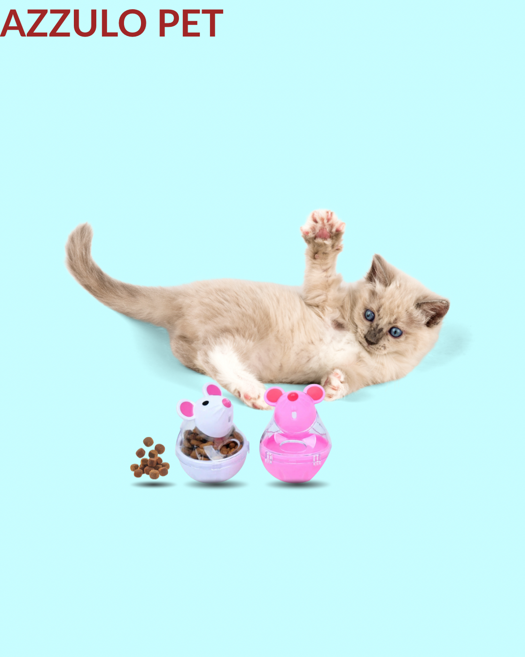 Pet Leaking Device Mouse Tumbler Funny Cat Interactive Toy