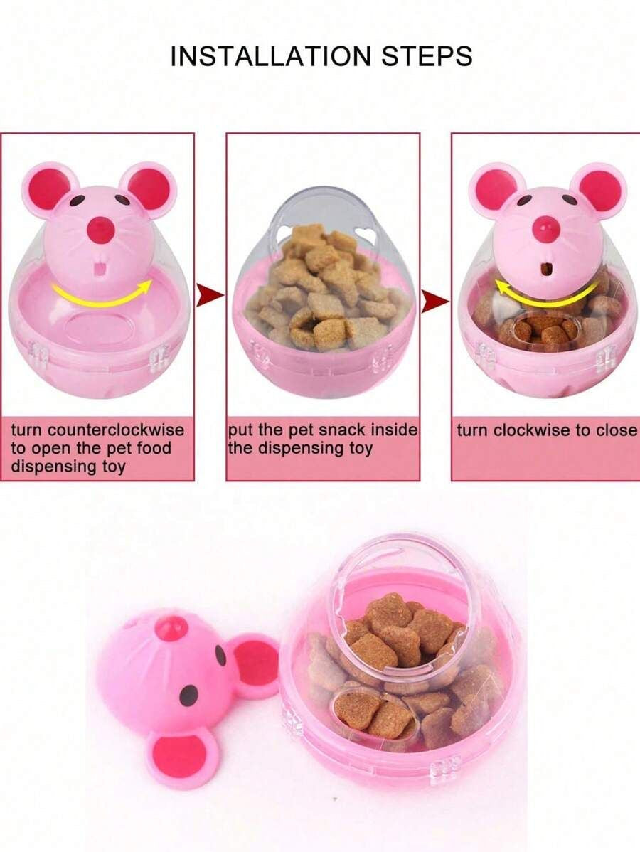 Pet Leaking Device Mouse Tumbler Funny Cat Interactive Toy