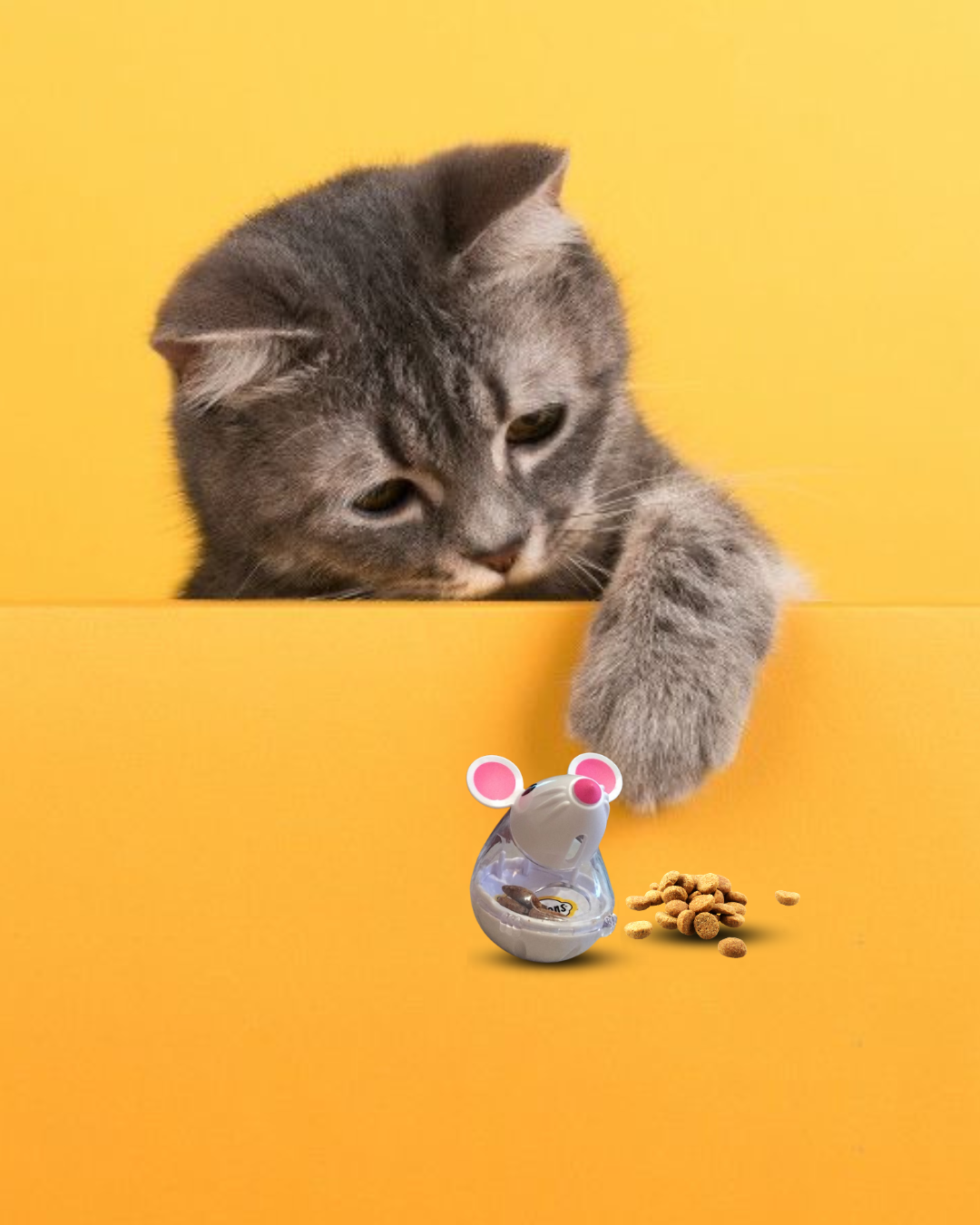 Pet Leaking Device Mouse Tumbler Funny Cat Interactive Toy