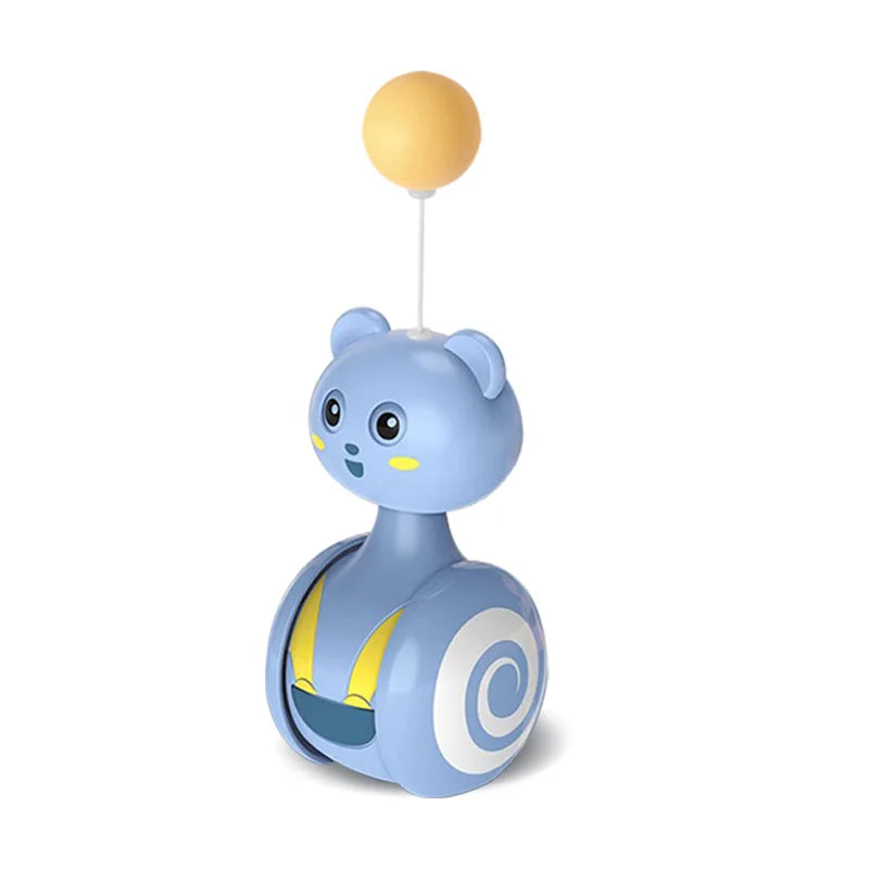 Interactive Feather Rolling Cat Toy-6