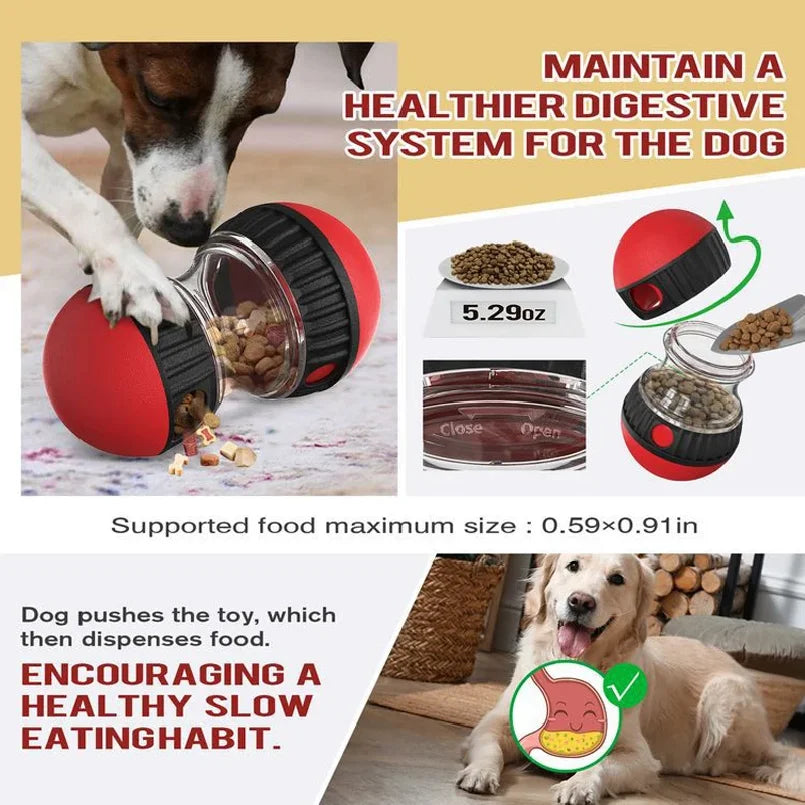 Make mealtime fun and mentally stimulating for your pet! This interactive slow feeder toy is designed for dogs and cats of all sizes, from playful Chihuahuas to energetic Beagles.