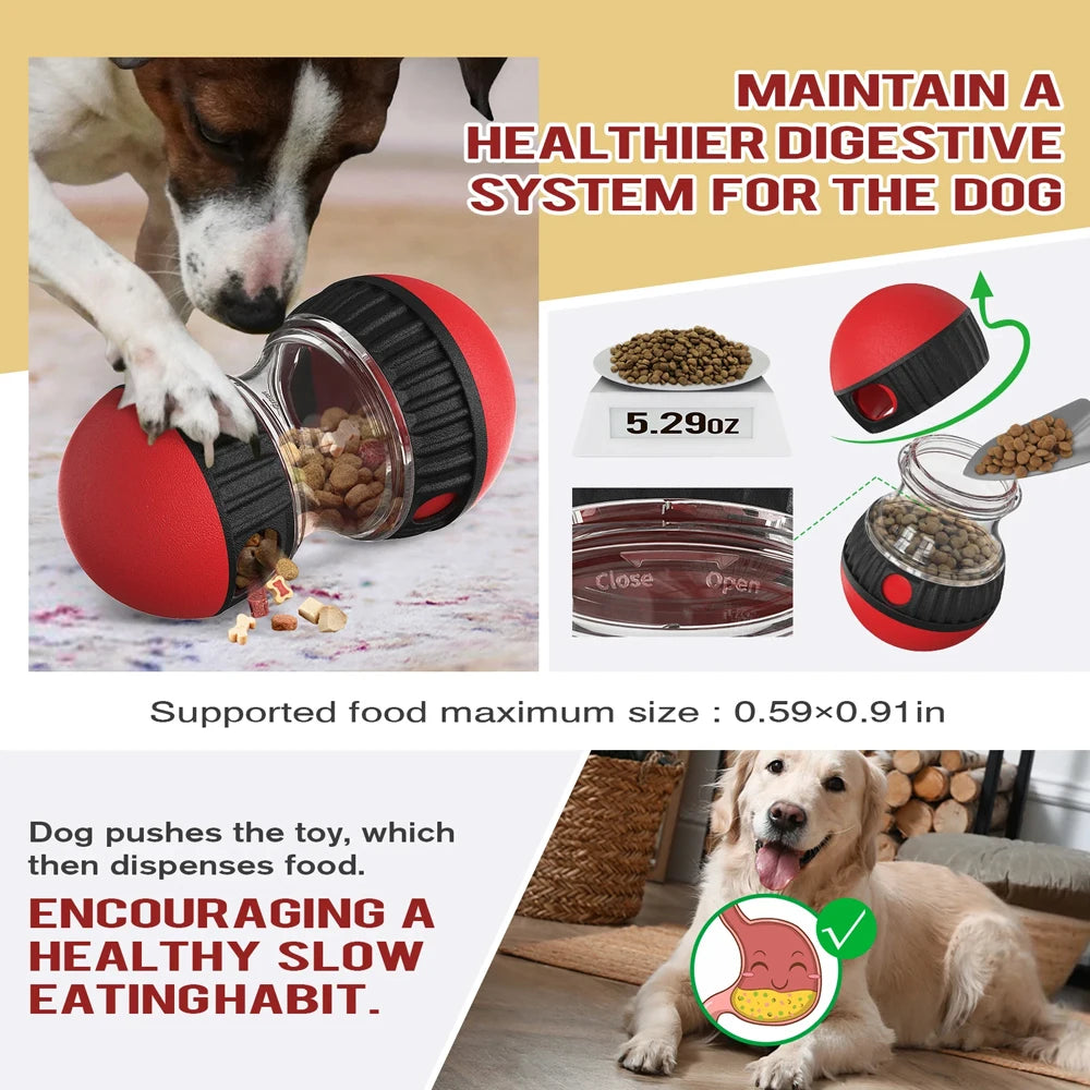 Make mealtime fun and mentally stimulating for your pet! This interactive slow feeder toy is designed for dogs and cats of all sizes, from playful Chihuahuas to energetic Beagles.