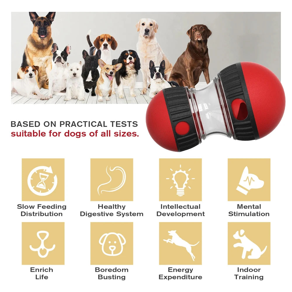Make mealtime fun and mentally stimulating for your pet! This interactive slow feeder toy is designed for dogs and cats of all sizes, from playful Chihuahuas to energetic Beagles.