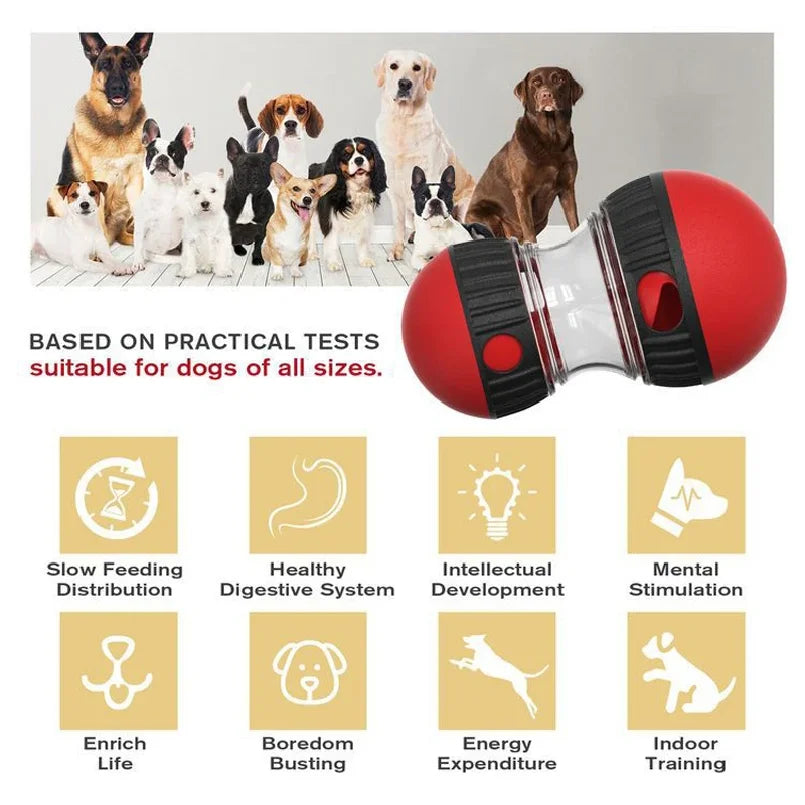 Make mealtime fun and mentally stimulating for your pet! This interactive slow feeder toy is designed for dogs and cats of all sizes, from playful Chihuahuas to energetic Beagles.