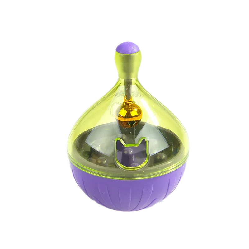 Cat  Mice Food Tumbler Cat Food Toy Ball Interactive Cat Food Feeder Leak Food Interesting Plastic Cat Food Dispenser Treat Toy