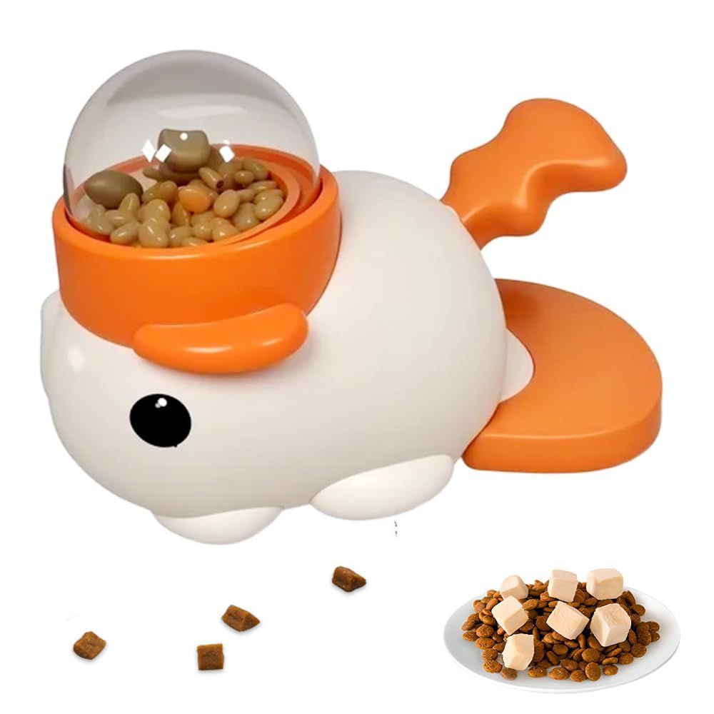 Healthy eating made fun – The Cartoon Duck Treat Dispenser trains your dog’s brain, slows down feeding, and turns snacks into a playful challenge.