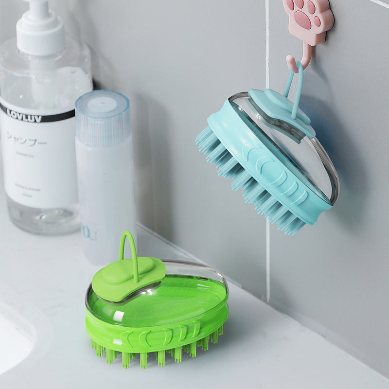 Pet Bath Brush – Dog Massage & Grooming Tool