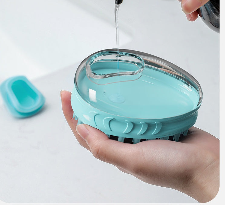 Pet Bath Brush – Dog Massage & Grooming Tool