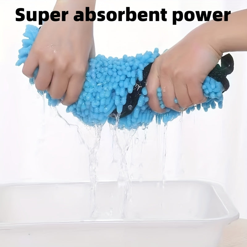 Super Absorbent Pet Bath Towel - Quick-Dry For Dogs & Cats - Perfect For Grooming & Bathing!